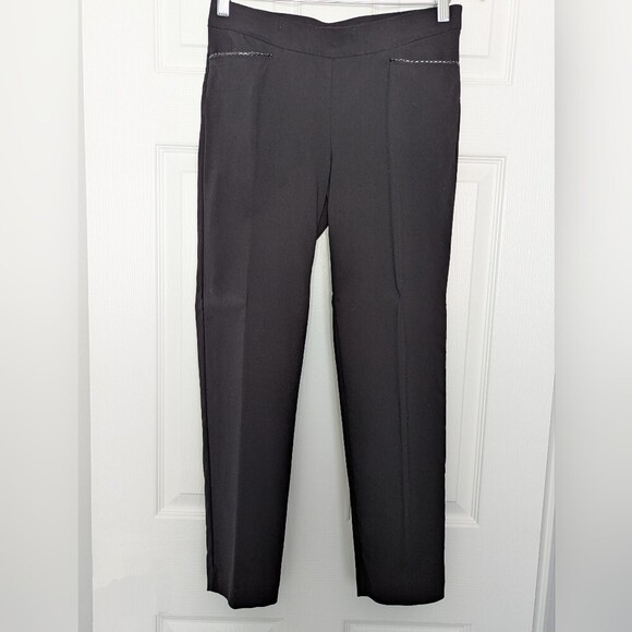 89th & Madison Pants - 89th+Madison Women's (Size Small)Elastic Waist Black Pants